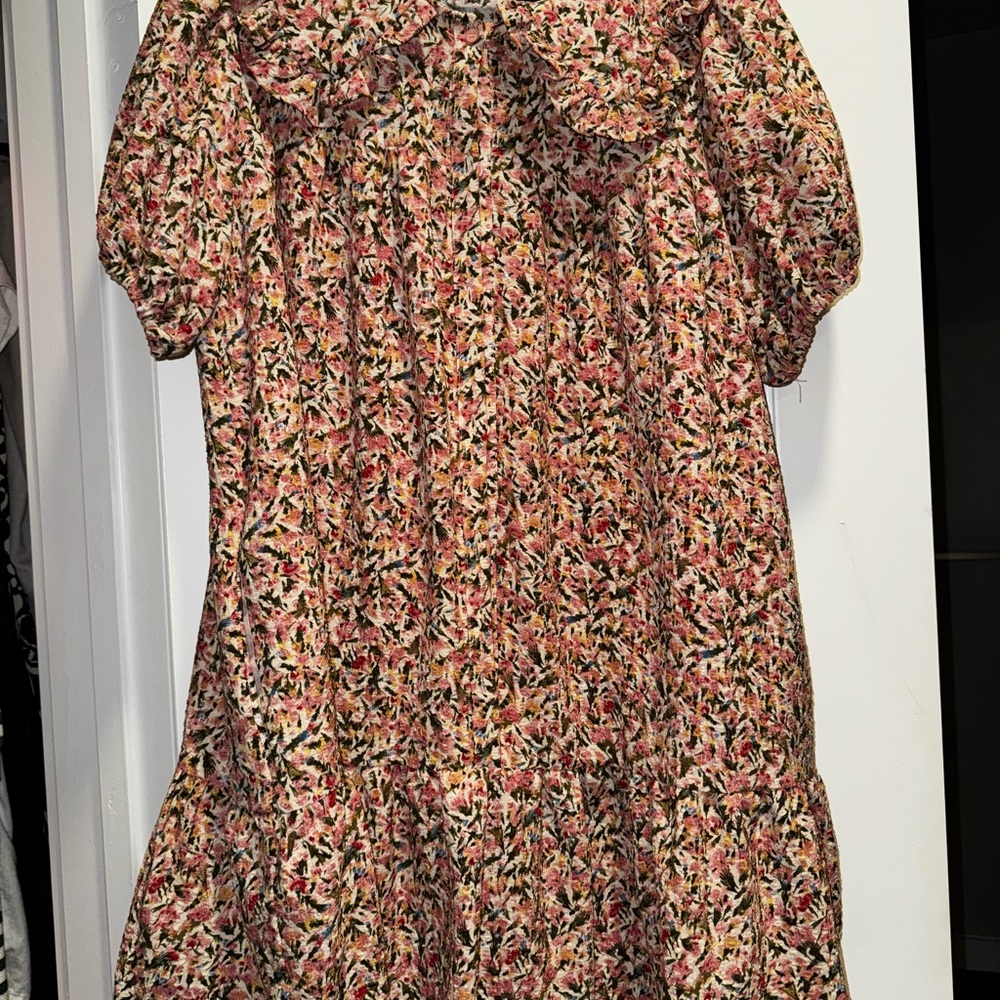 Floral Puff Sleeve Dress